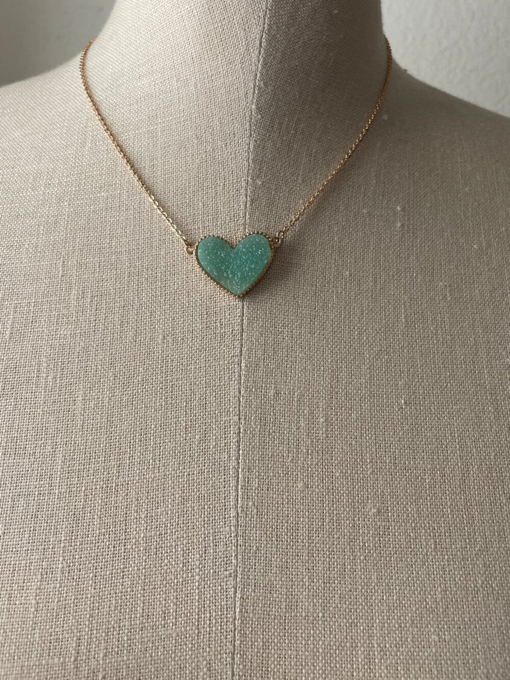 Turquoise Heart Necklace